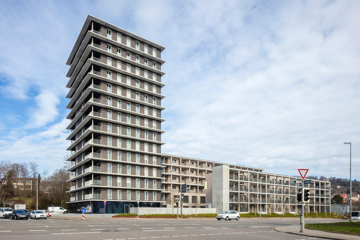 Holz-Hybrid-Hochhaus CARL (Foto HG Esch)